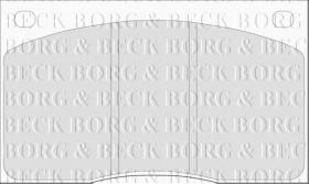Borg & Beck BBP1074 - Juego de pastillas de freno