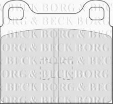 Borg & Beck BBP1085 - Juego de pastillas de freno