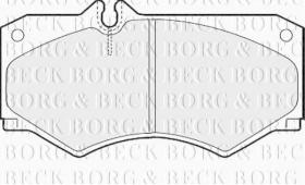 Borg & Beck BBP1089 - Juego de pastillas de freno