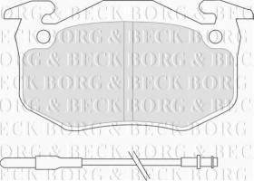 Borg & Beck BBP1097 - Juego de pastillas de freno