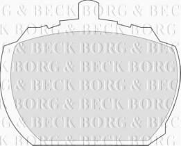 Borg & Beck BBP1098 - Juego de pastillas de freno