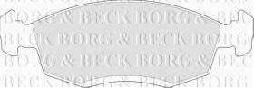 Borg & Beck BBP1100 - Juego de pastillas de freno