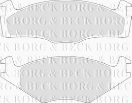 Borg & Beck BBP1101 - Juego de pastillas de freno