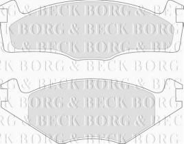 Borg & Beck BBP1101 - Juego de pastillas de freno