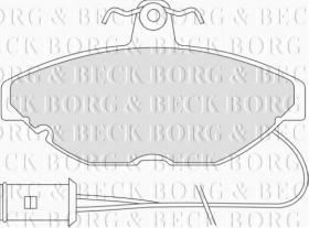 Borg & Beck BBP1115 - Juego de pastillas de freno