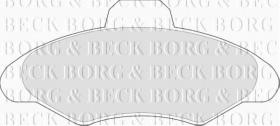 Borg & Beck BBP1116 - Juego de pastillas de freno