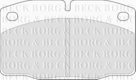 Borg & Beck BBP1117 - Juego de pastillas de freno