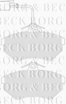Borg & Beck BBP1123 - Juego de pastillas de freno