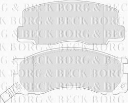 Borg & Beck BBP1131 - Juego de pastillas de freno