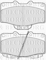 Borg & Beck BBP1136 - Juego de pastillas de freno