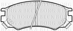 Borg & Beck BBP1156 - Juego de pastillas de freno