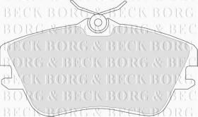Borg & Beck BBP1160 - Juego de pastillas de freno