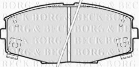 Borg & Beck BBP1164 - Juego de pastillas de freno