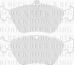 Borg & Beck BBP1174 - Juego de pastillas de freno