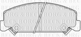 Borg & Beck BBP1176 - Juego de pastillas de freno