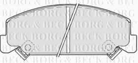 Borg & Beck BBP1176 - Juego de pastillas de freno