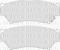 Borg & Beck BBP1184 - Juego de pastillas de freno