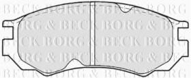 Borg & Beck BBP1189 - Juego de pastillas de freno