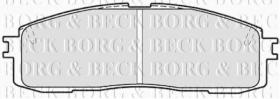 Borg & Beck BBP1203 - Juego de pastillas de freno