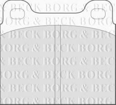 Borg & Beck BBP1210 - Juego de pastillas de freno