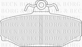 Borg & Beck BBP1218 - Juego de pastillas de freno