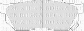 Borg & Beck BBP1236 - Juego de pastillas de freno