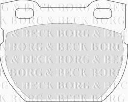 Borg & Beck BBP1250 - Juego de pastillas de freno