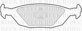 Borg & Beck BBP1252 - Juego de pastillas de freno