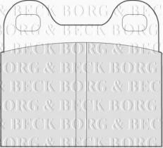 Borg & Beck BBP1260 - Juego de pastillas de freno