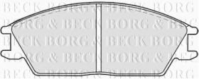 Borg & Beck BBP1268 - Juego de pastillas de freno
