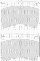 Borg & Beck BBP1269 - Juego de pastillas de freno