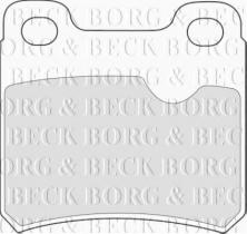 Borg & Beck BBP1282 - Juego de pastillas de freno