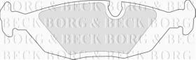 Borg & Beck BBP1284 - Juego de pastillas de freno