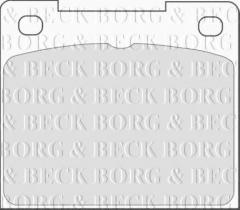 Borg & Beck BBP1307 - Juego de pastillas de freno