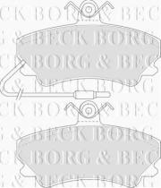 Borg & Beck BBP1338 - Juego de pastillas de freno