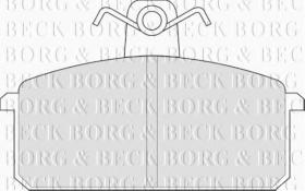 Borg & Beck BBP1348 - Juego de pastillas de freno