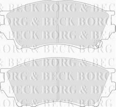 Borg & Beck BBP1356 - Juego de pastillas de freno