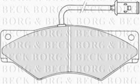 Borg & Beck BBP1357 - Juego de pastillas de freno