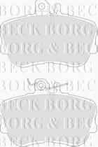Borg & Beck BBP1388 - Juego de pastillas de freno