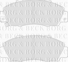 Borg & Beck BBP1389 - Juego de pastillas de freno