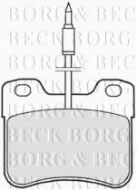 Borg & Beck BBP1402 - Juego de pastillas de freno