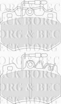 Borg & Beck BBP1403 - Juego de pastillas de freno