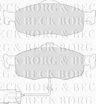 Borg & Beck BBP1408 - Juego de pastillas de freno