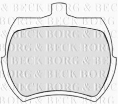 Borg & Beck BBP1409 - Juego de pastillas de freno