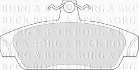 Borg & Beck BBP1411 - Juego de pastillas de freno