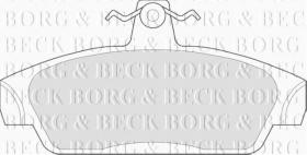 Borg & Beck BBP1411 - Juego de pastillas de freno