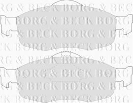 Borg & Beck BBP1416 - Juego de pastillas de freno