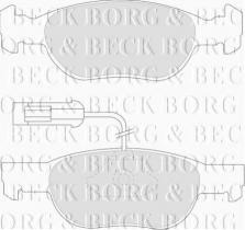 Borg & Beck BBP1418 - Juego de pastillas de freno