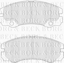 Borg & Beck BBP1419 - Juego de pastillas de freno