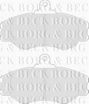 Borg & Beck BBP1428 - Juego de pastillas de freno